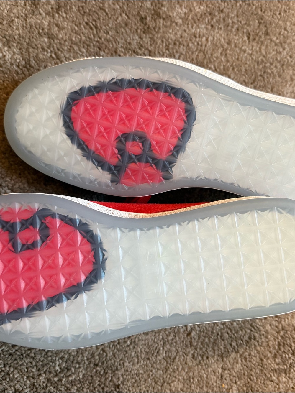 Puma Hello Kitty Sanrio White and Red Sneakers - Picture 3 of 4